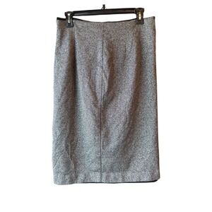 WORTHINGTON Stretch‎ Pencil Skirt Knee Length Silver Metallic Size 10